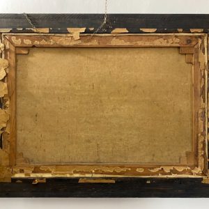 Antico dipinto ad olio su tela di Venezia fine ‘800 primi ‘900