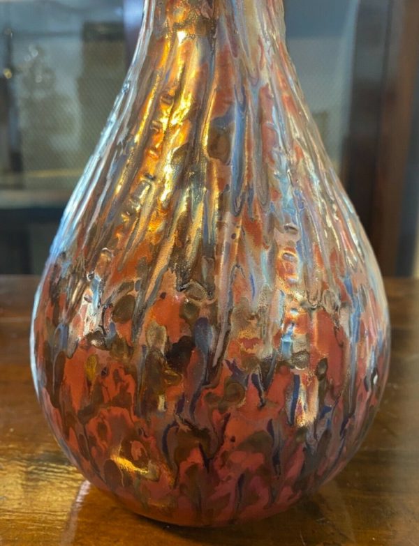 Vaso in ceramica policroma di V.M.A., Vittoria Mazzotti Albisola