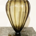Vaso ambrato in vetro di Murano degli anni ‘30 – 002