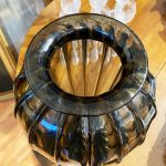 Vaso ambrato in vetro di Murano degli anni ‘30 – 005