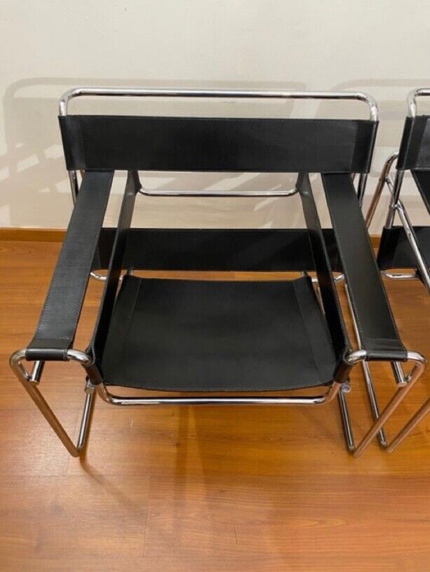 Wassily Chair – GAVINA – designer Marcel Breuer – Poltrona vista dall’alto