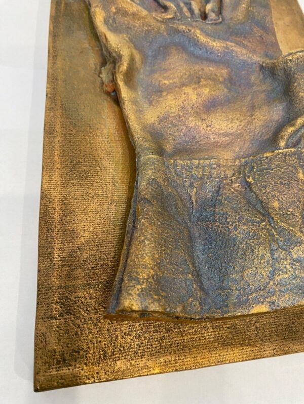 Scultura in bronzo di Claudio Costa - Crisalide - 006 - Dettaglio