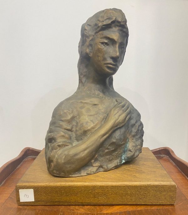 Domenico Purificato: scultura in bronzo, “Medea” - Immagine principale
