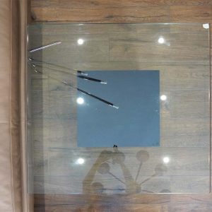 Tavolino basso “Bloc” di Acerbis, designer Nanda Vigo, 1970 - Immagine da sopra