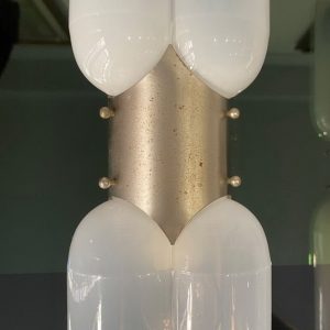Lampade da parete Torpedo - Anni 70 - Designer Carlo Nason - Mazzega - Una delle due applique