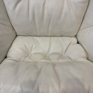 Coppia di poltrone "Falcon" di Frau, designer Sigurd Ressel, anni ‘70 - Particolare della seduta