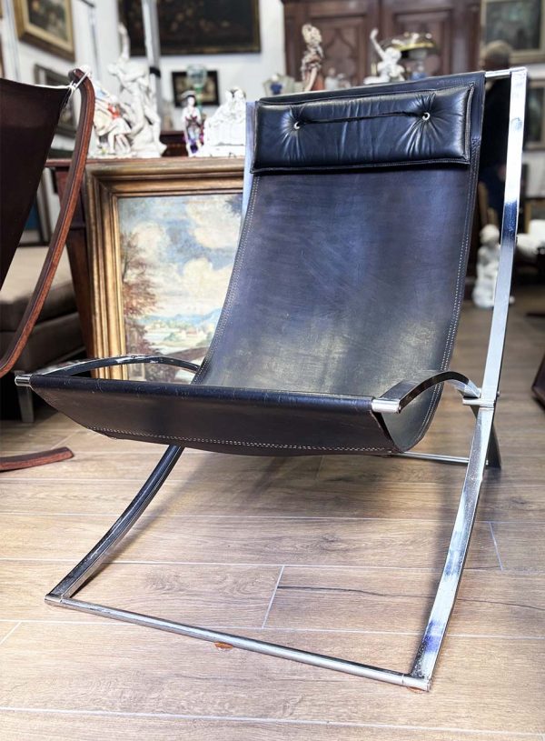 Sedia sdraio "Paola", designer Marcello Cuneo per Mobel Italia, 1972 - Immagine principale