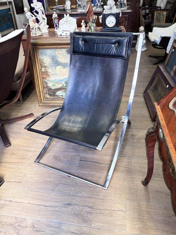 Sedia sdraio "Paola", designer Marcello Cuneo per Mobel Italia, 1972