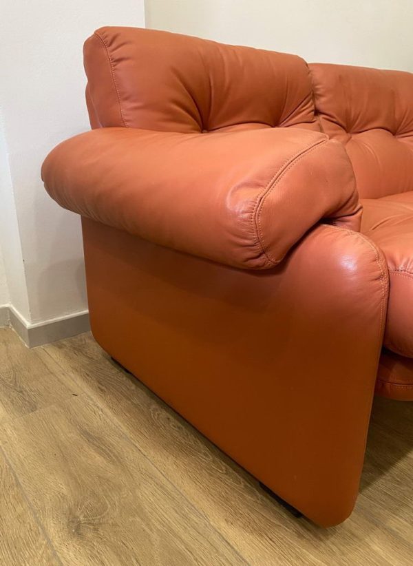 Divano C&B Italia “Coronado” - Designer Afra e Tobia Scarpa - Particolare del bracciolo