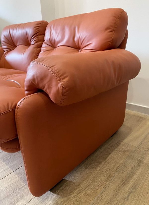 Divano C&B Italia “Coronado” - Designer Afra e Tobia Scarpa - Particolare del bracciolo