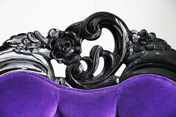 Poltrona Versace - Particolare dello schienale