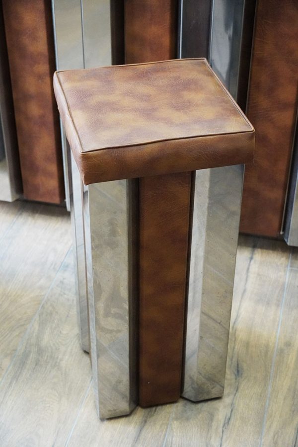 Set bar anni '70, designer Willy Rizzo - Sgabello