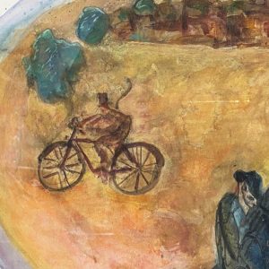 Attilio Mangini Attilio: acquerello su carta - Dettaglio