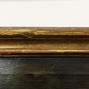Natura morta: antico dipinto, olio su tela del XVIII secolo - Particolare della cornice