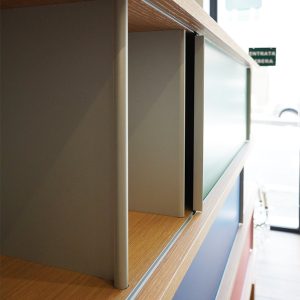 Libreria Nuage, designer Charlotte Perriand per Cassina - Particolare