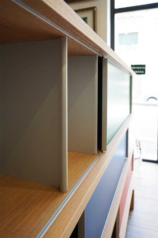 Libreria Nuage, designer Charlotte Perriand per Cassina - Particolare